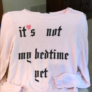 Pink Wildfox sweatshirt small